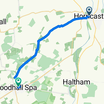 Bridge Street 3A to Woodhall Spa Hotel