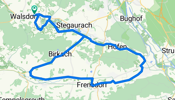 Schulstraße, Walsdorf to Schulstraße, Walsdorf