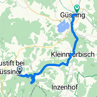 Von Neustift bei Güssing bis Güssing