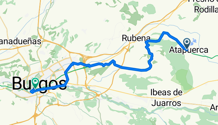 From Logrono to Burgos
