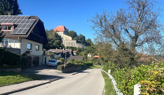 Photo 1 of the Bikemap route "Lamprechtshausen – Oberer Weilhartsforst – Burghausen – Tittmoning – Salzburg"