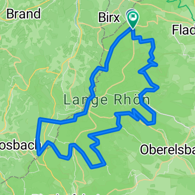 Schwarzes Moor, Fladungen nach Europäischer Fernwanderweg 3, Fladungen