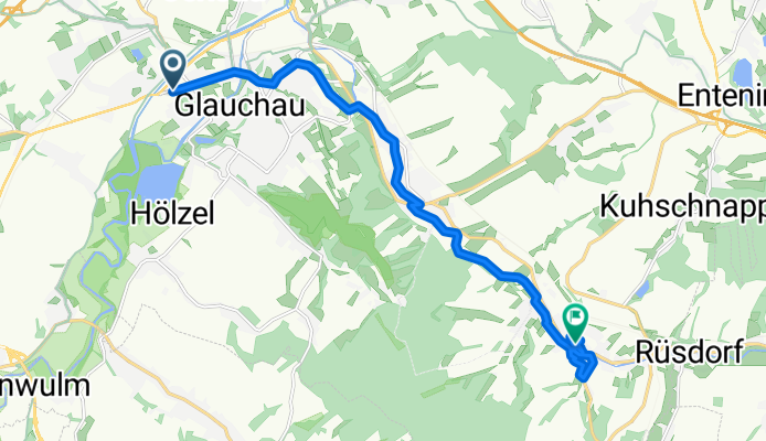 Laubenweg nach Schwarzer Weg