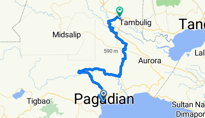 Route from Rizal Avenue