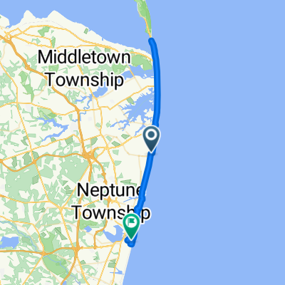 Montgomery Ave, Long Branch to Eighth Ave, Belmar