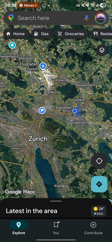 Andreasstrasse to Kloten Balsberg