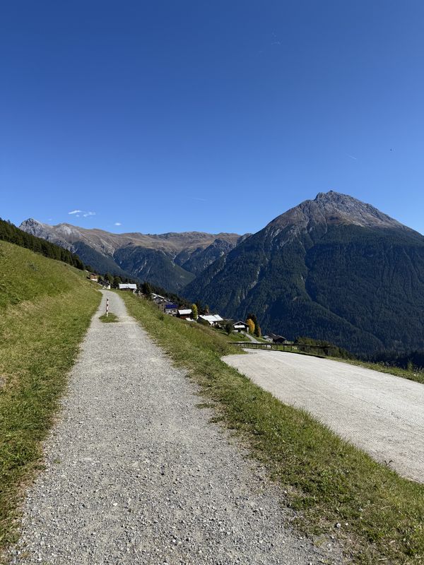 Jakobsweg Graubünden, Scuol nach Vichava, Ftan
