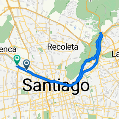 Avenida Costanera Sur, Quinta Normal a Aviador Bleriot, Quinta Normal