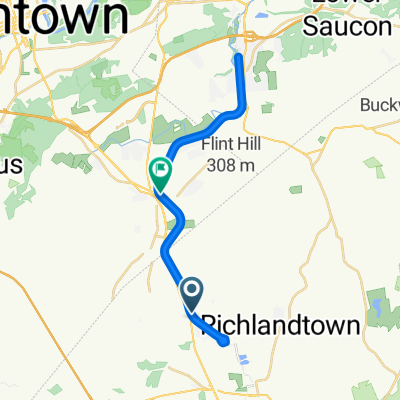 Nice Rd, Quakertown to Saucon Rail Trail, Coopersburg