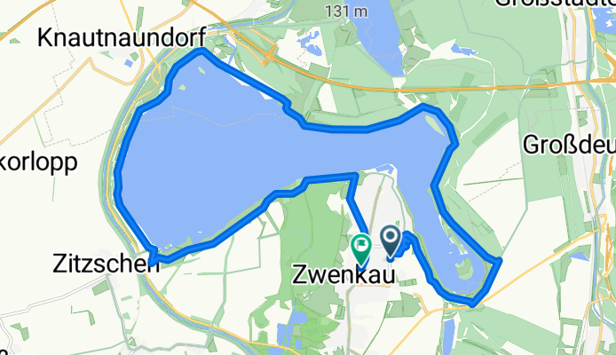 Am Bahnhof nach Leipziger Straße