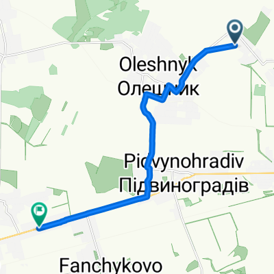 вулиця Першотравнева to М23