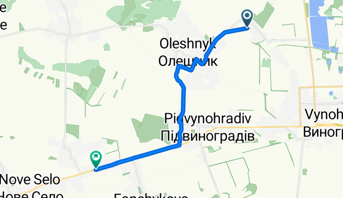 вулиця Першотравнева to М23