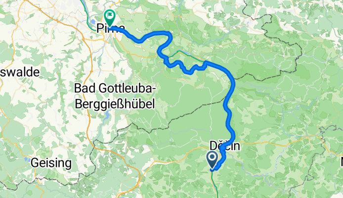 Tetschen - Pirna