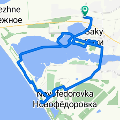 Вокзальная улица, Саки до Вокзальная улица, Саки