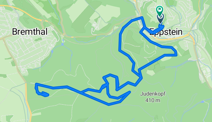 Auf dem Wingertsberg, Eppstein to Auf dem Wingertsberg, Eppstein