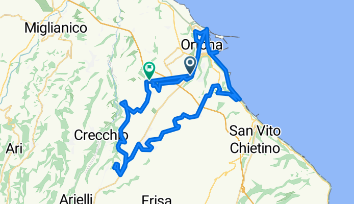 Da Via Civiltà del Lavoro (Tortella) a Corso Villa Grande