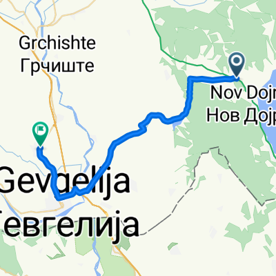 R1105, Dojran to R1102, Gevgelija