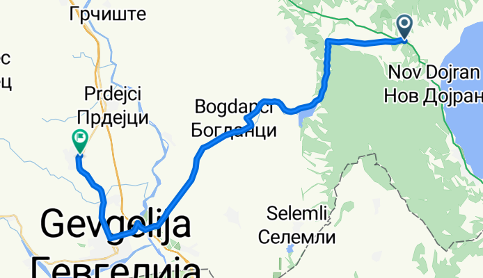 R1105, Dojran to R1102, Gevgelija
