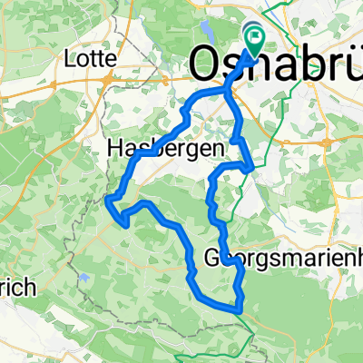 Corneliusweg, Osnabrück nach Lieneschweg, Osnabrück