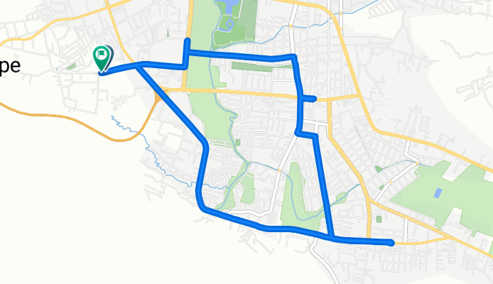 De Calle RÃo Grijalva a Calle RÃo Grijalva