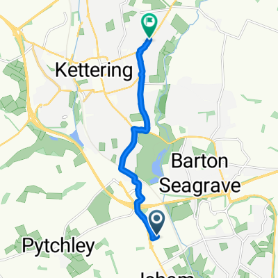 Pytchley, Kettering to Laburnum Crescent, Kettering