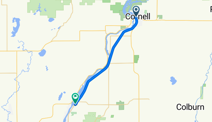 Main St, Cornell to CTH-S, Jim Falls
