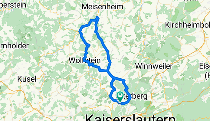 Am Vogelweg nach Am Vogelweg