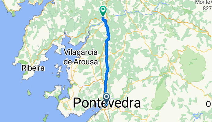 Pontevedra - Santiago de Compostela