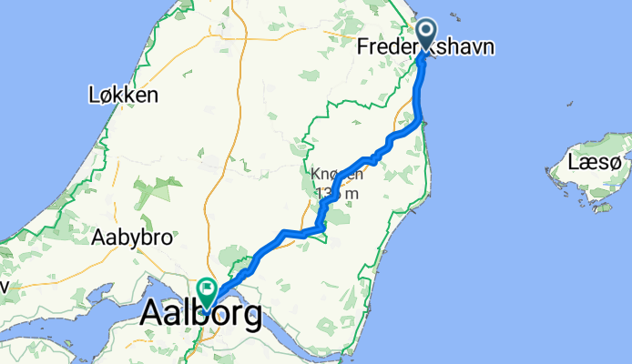 Frederikshavn - Vodskov + Vodskov - Hobro (1/2)