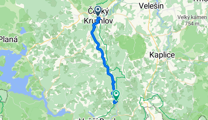 Český Krumlov - Vyšší Brod