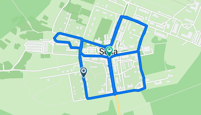 Meža iela, Seda до Skolas laukums, Seda