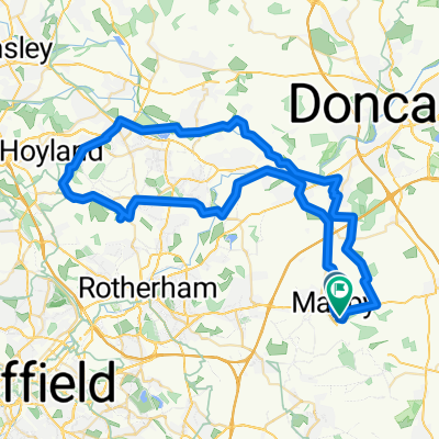 Attlee Close, Rotherham to Attlee Close, Rotherham