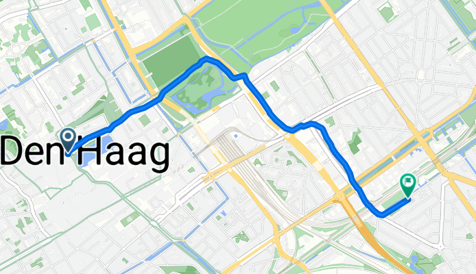 Papestraat naar Van Egmondestraat