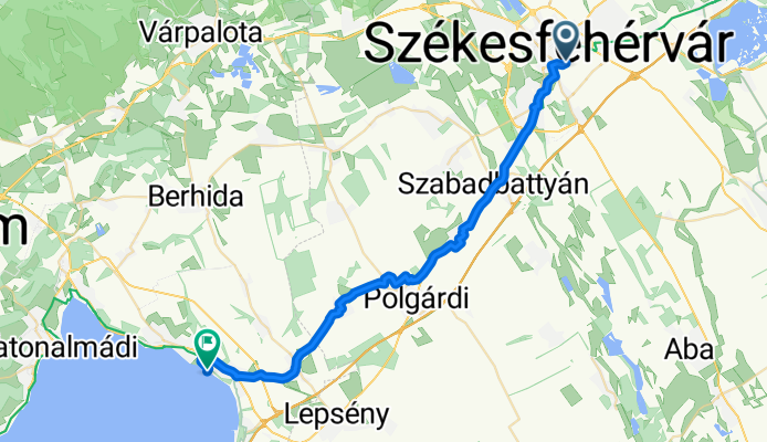 Béke tér, Székesfehérvár - Balatonakarattya