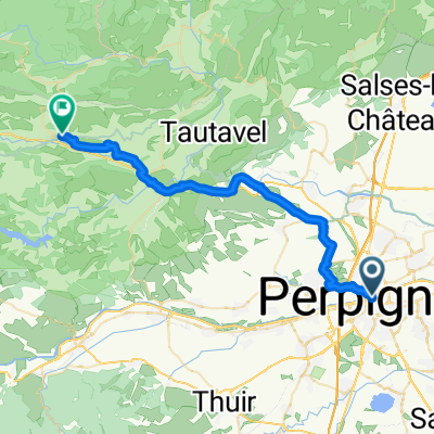 Perpignan - Saint-Paul-de-Fenouillet