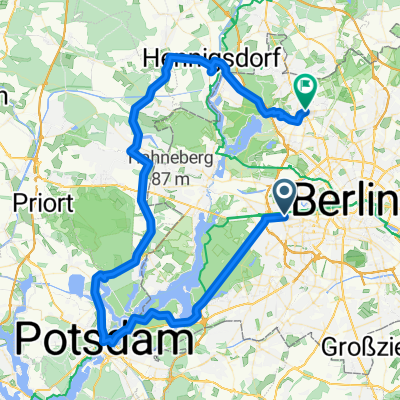 Wilmersdorfer Straße, Berlin nach Wilhelmsruher Damm, Berlin