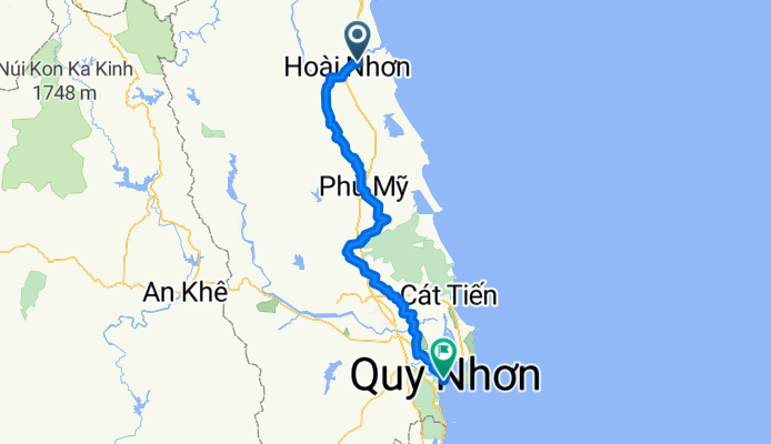 55 From Hoài Xuân to Quy Nhon