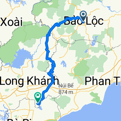CK 60 From Bảo Lộc to Lâm San