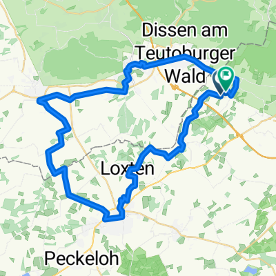 Westbarthauser Straße nach Borgh-Westbarthsn