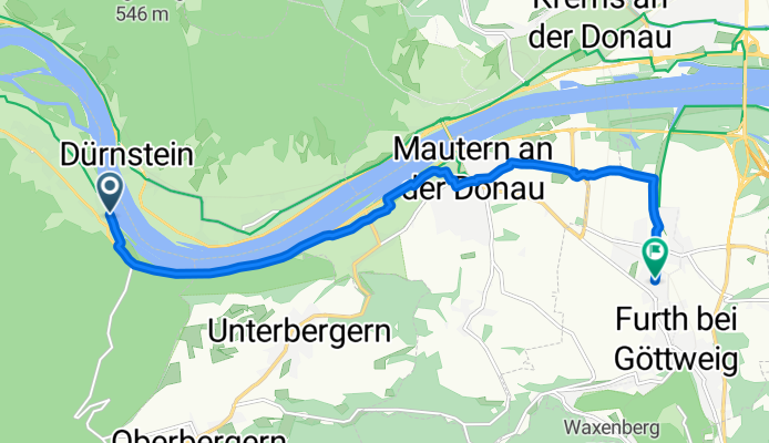 Rossatz-Arnsdorf nach Untere Landstraße, Furth