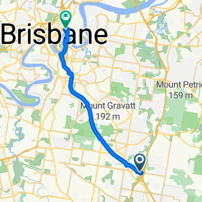 Southeast Busway, Rochedale to Bowen Tce, Fortitude Valley