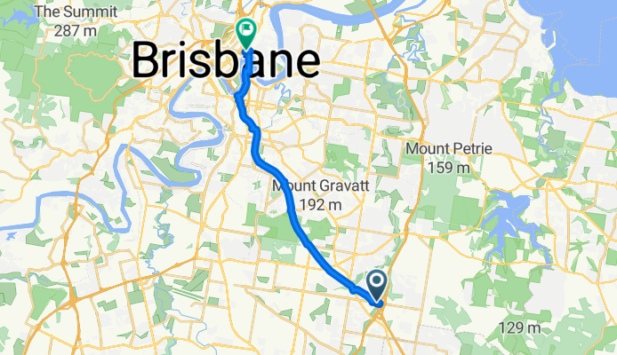 Southeast Busway, Rochedale to Bowen Tce, Fortitude Valley