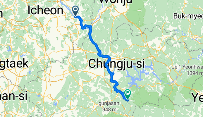 From Suwon to Cheongju