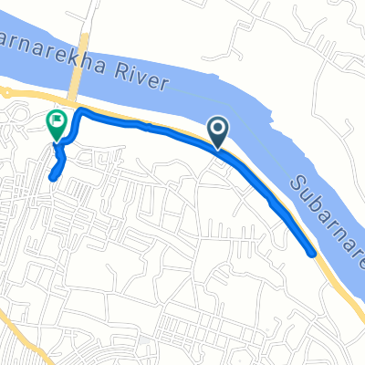 R5JF+78M to Brindaban Garden (Sonari)