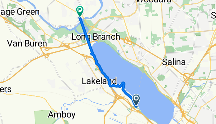 West Shore Trail to Meadowbrook Drive