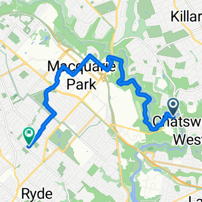 Lindfield to Quarry Rd, Ryde