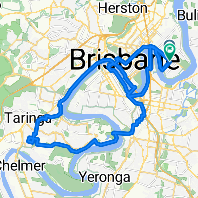 Brunswick St, New Farm에서 Brunswick St, New Farm까지