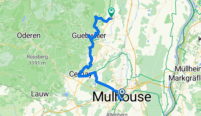 Mülhausen - Rouffach