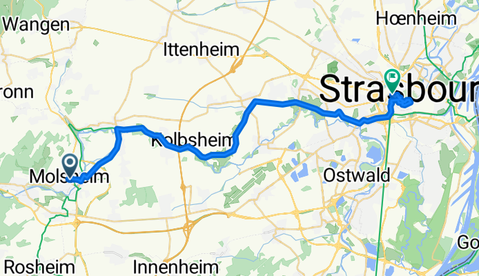 Molsheim - Straßburg