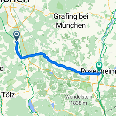 Sauerlach nach Rosenheim